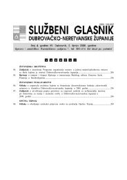 SluÅ¾beni glasnik DubrovaÄko - neretvanske Å¾upanije, broj 4/08