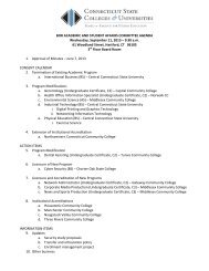 CT BOR Academic and Student Affairs Committee Meeting Agenda ...