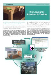 Die Lösung für Schreiner & Tischler - c-forumholz.de