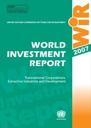 World Investment Report 2007 - UNCTAD Virtual Institute