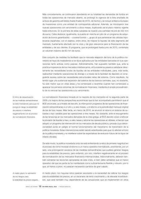 INFORME ANUAL DEL BANCO DE ESPAÃA 2009 - El Mundo