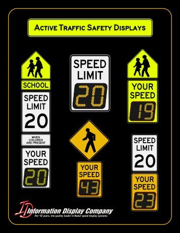 SPEEDCHECK Voluntary Speed Compliance Display Systems