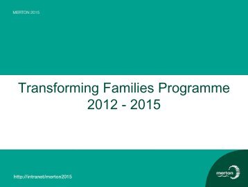 Transforming Families Presentation.pdf - Merton Connected