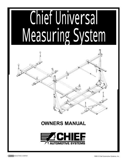 UMS Users Manual - Chief Automotive Technologies