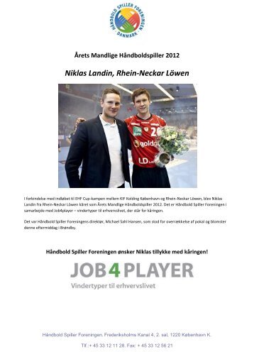 Niklas Landin, Rhein-Neckar LÃ¶wen - HÃ¥ndbold Spiller Foreningen