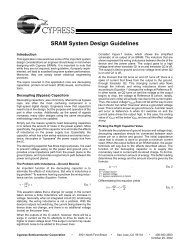 SRAM System Design Guidelines