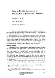 Scheme for the Assessment of Deformities in Dupuytren's Disease