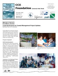 Project News - Coastal Conservation and Education Foundation