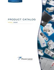 PRODUCT CATALOG