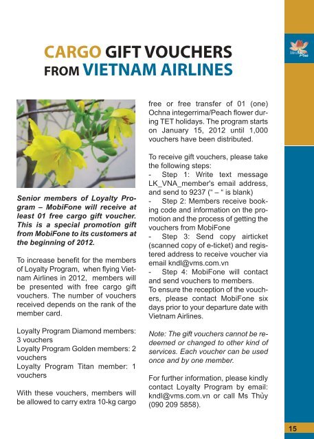 Golden Lotus Plus - Vietnam Airlines