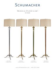 MARCEAU FLOOR LAMP - Schumacher