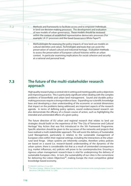 Sustainable Brownfield Regeneration: CABERNET Network Report