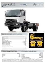 Atego 1726 4x4 - Mercedes-Benz