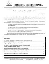 BOLETÃN DE ECONOMÃA - Departamento de EconomÃ­a UPR-RP ...