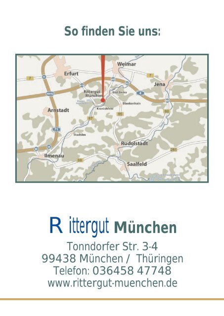 Fixkosten - Rittergut München