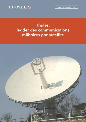 Thales, leader des communications militaires par ... - Thales Group