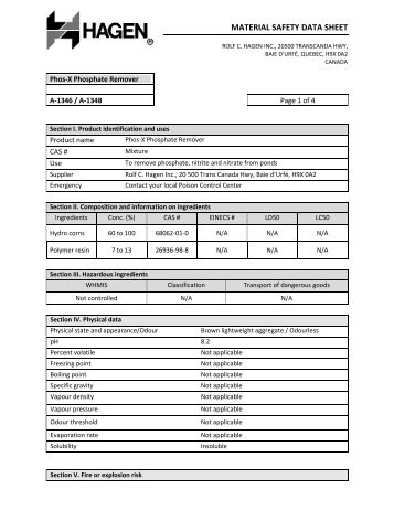 Phos-X MSDS - Regulatory-info-hsx.com