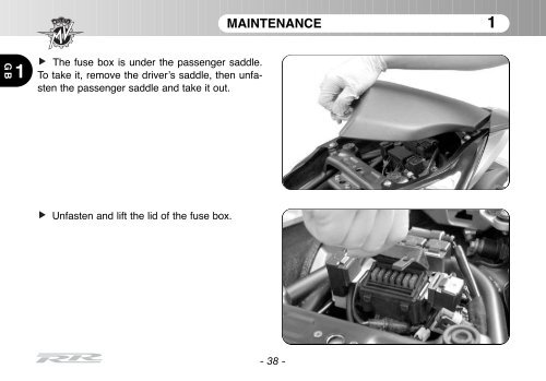 Brutale_RR_MY11 Manual Mantenimiento ... - MV Agusta