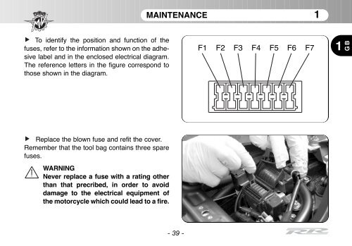 Brutale_RR_MY11 Manual Mantenimiento ... - MV Agusta