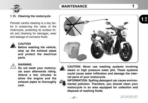 Brutale_RR_MY11 Manual Mantenimiento ... - MV Agusta