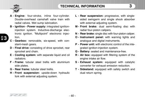 Brutale_RR_MY11 Manual Mantenimiento ... - MV Agusta