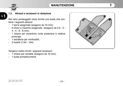 Brutale_RR_MY11 Manual Mantenimiento ... - MV Agusta