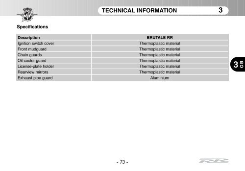 Brutale_RR_MY11 Manual Mantenimiento ... - MV Agusta