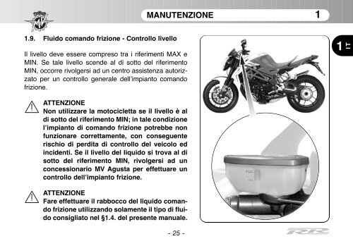 Brutale_RR_MY11 Manual Mantenimiento ... - MV Agusta