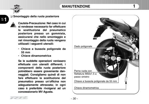 Brutale_RR_MY11 Manual Mantenimiento ... - MV Agusta