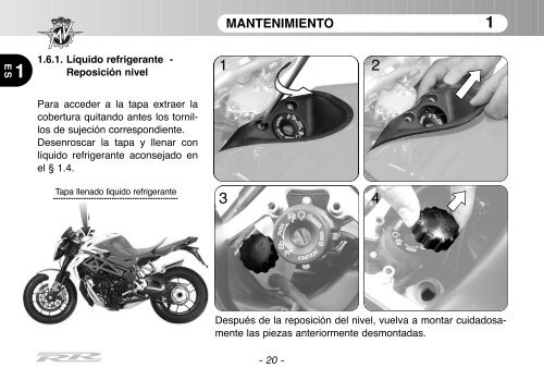 Brutale_RR_MY11 Manual Mantenimiento ... - MV Agusta