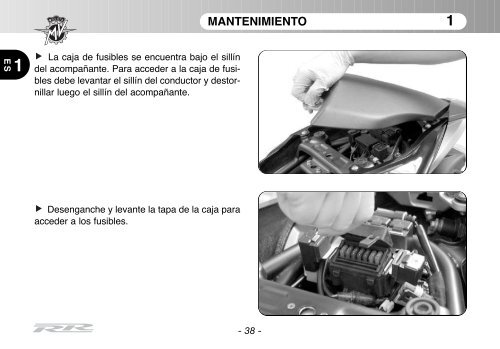 Brutale_RR_MY11 Manual Mantenimiento ... - MV Agusta