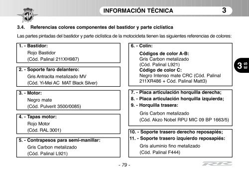 Brutale_RR_MY11 Manual Mantenimiento ... - MV Agusta