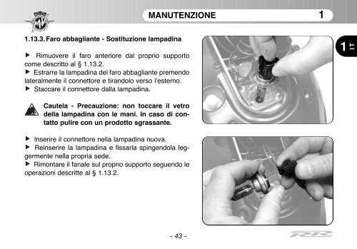 Brutale_RR_MY11 Manual Mantenimiento ... - MV Agusta