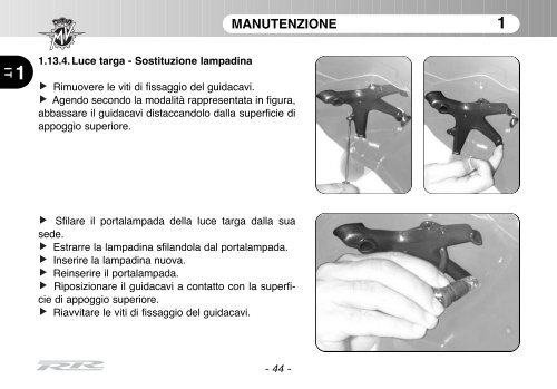 Brutale_RR_MY11 Manual Mantenimiento ... - MV Agusta