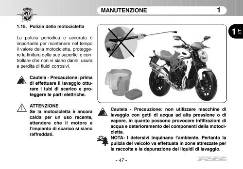 Brutale_RR_MY11 Manual Mantenimiento ... - MV Agusta