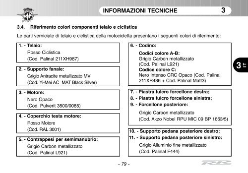 Brutale_RR_MY11 Manual Mantenimiento ... - MV Agusta