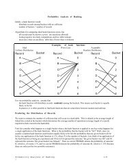 Hash Probability - BYU Computer Science Students Homepage Index