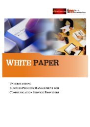 Understanding Business Process Management for Communications ...