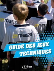 Guide Jeux Techniques - Publication Sports