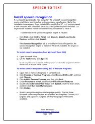 SPEECH TO TEXT Install speech recognition