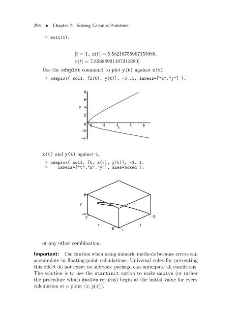 Maple 9 Learning Guide - Maplesoft