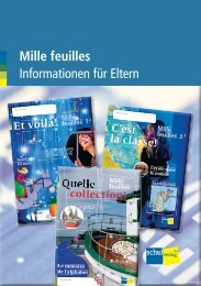 Mille feuilles Informationen fÃ¼r Eltern