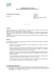 Interpretation du Guide UTE 15-712 F1 Article 5.1.2 (PDF - 85 ko)