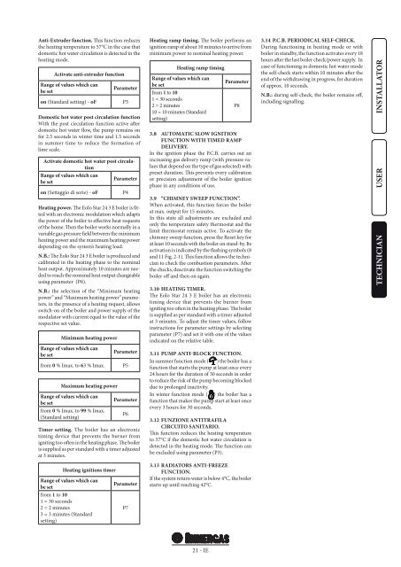 EOLO STAR 24 3 E - E-servisas