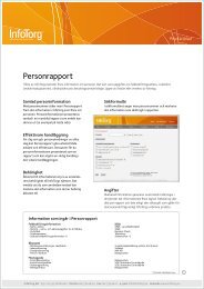 Personrapport - InfoTorg