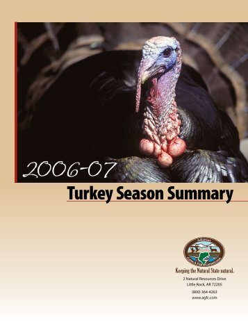 Turkey Season Summary - Arkansas Game and Fish Commission