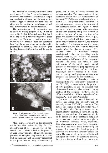 Proceedings of SerbiaTrib '13