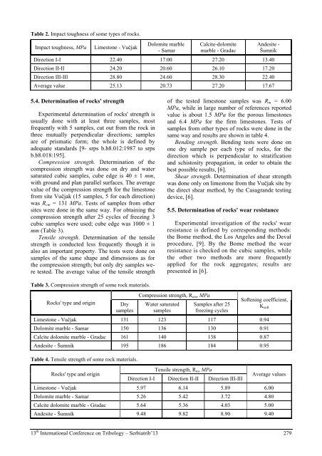 Proceedings of SerbiaTrib '13