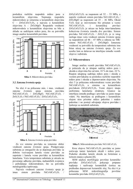 Proceedings of SerbiaTrib '13