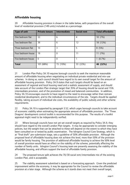 85 Highbury Park report PDF - Greater London Authority